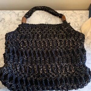 Anthropologie woven bag